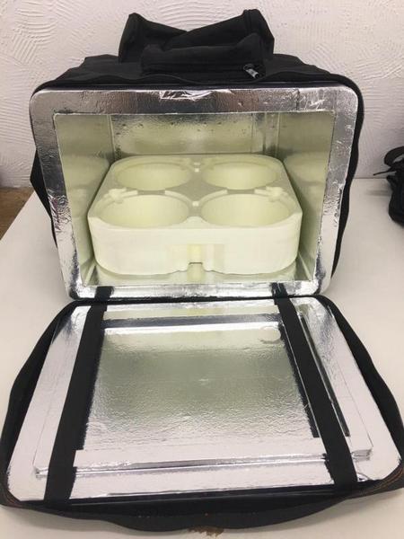 bolsa para entregar marmitex